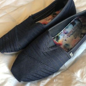 Bobs navy blue shoes